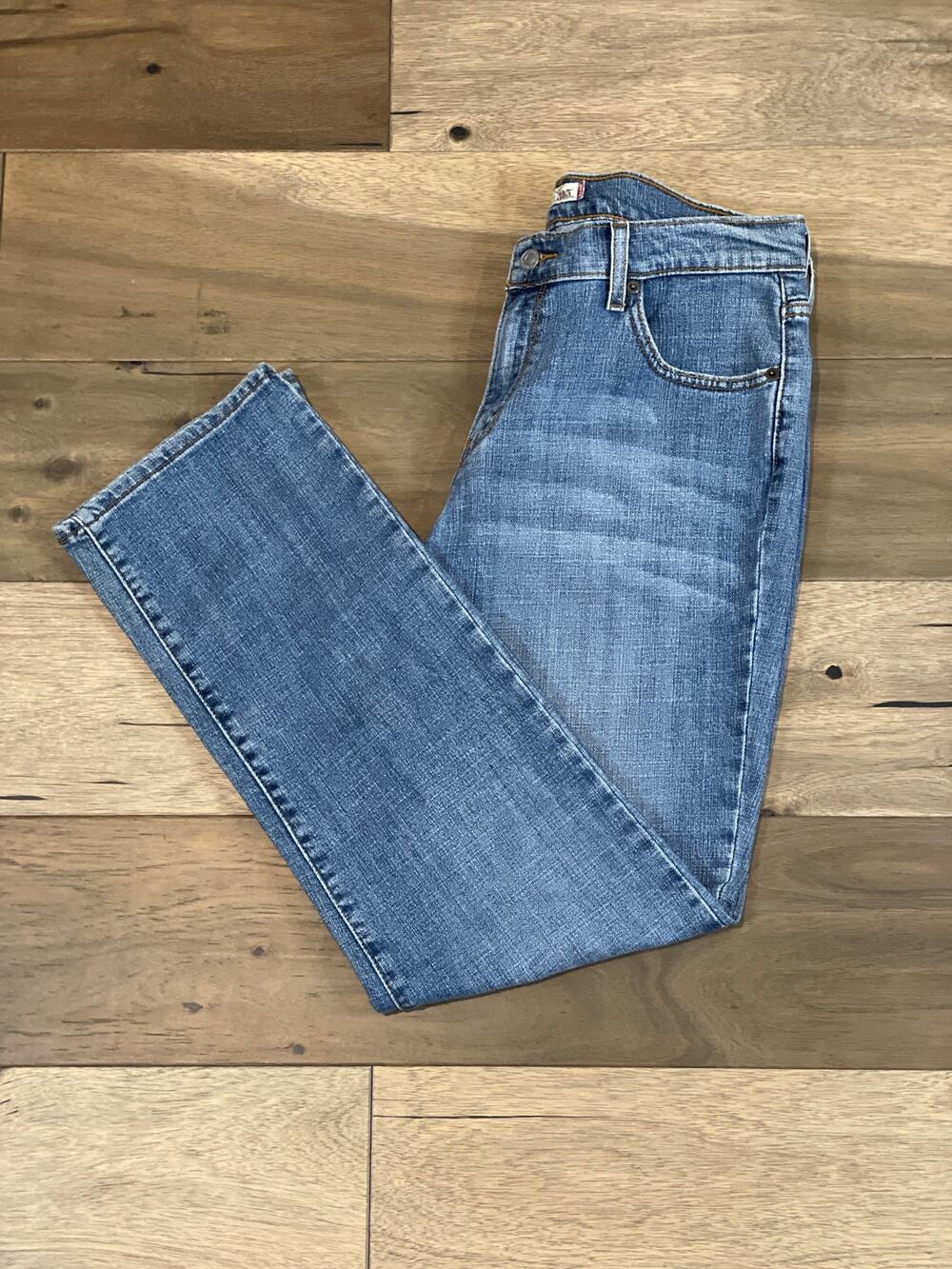 Levi’s 505 Straight Leg Light Wash Jeans Size 12 Short Casual Denim